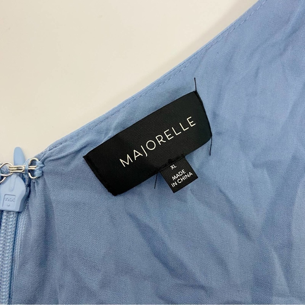 ❤️Majorelle Marianne Midi Dress in Victorian Blue Size XL - Picture 7 of 10